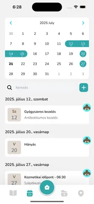 PePo app – séta számláló